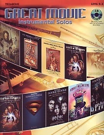 Great Movie Instrumental Solos - Trombone published by Alfred (Book & CD)