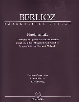 Berlioz: Harold in Italy for Viola published by Barenreiter