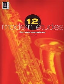 Rae: 12 Modern Studies for Saxophone published by Universal Edition