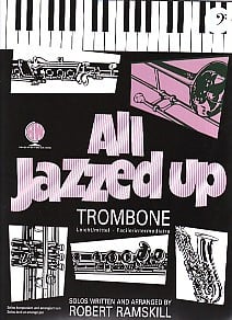 All Jazzed Up for Trombone (Bass Clef) published by Brasswind (Book & CD)
