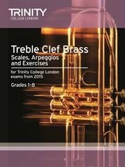 Trinity Scales, Arppegios & Exercises for Treble Clef Brass from 2015