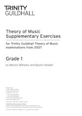 Trinity Guildhall Theory Supplementary Exercises Grade 1