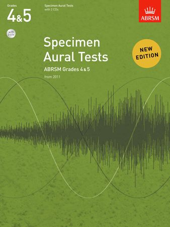 ABRSM Specimen Aural Tests Grade 4 & 5 (Book/Online Audio)