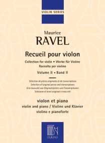 Ravel: Collection for Violin Volume 2 published by Durand