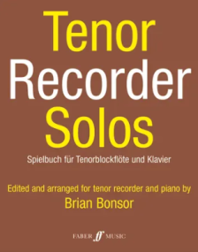 Tenor Recorder Solos published by Faber