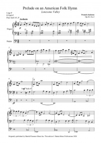 Jackson: Prelude on an American Folk Hymn - Lonesome Valley for Organ published by Banks