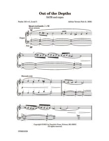 Vernon Fish: Out of the Depths SATB published by Paraclete