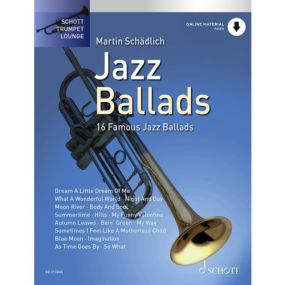 Trumpet Lounge: Jazz Ballads published by Schott (Book/Online Audio)