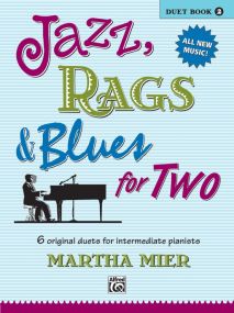 Mier: Jazz Rags and Blues for Two Book 2 for Piano published by Alfred