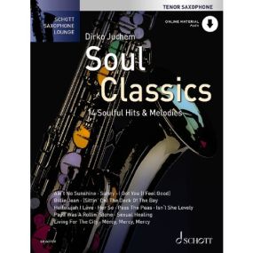 Saxophone Lounge: Soul Classics for Tenor Saxophone published by Schott (Book/Online Audio)