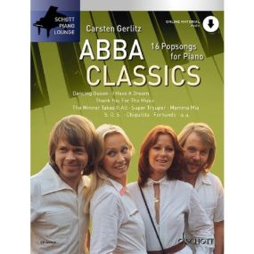 Piano Lounge: ABBA Classics published by Schott (Book/Online Audio)