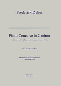 Delius: Piano Concerto - 2 Piano Score published by Delius Trust