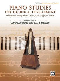 Piano Studies for Technical Development Volume 2 published by Alfred