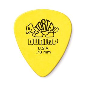 Dunlop Standard Tortex Guitar Pick 0.73mm - Yellow