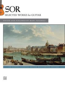 Sor: Selected Works for Guitar published by Alfred