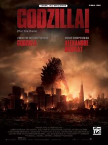 Desplat: Godzilla! (Main Title Theme) for Piano published by Alfred