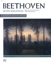 Beethoven: 7 Sonatinas for Piano published by Alfred