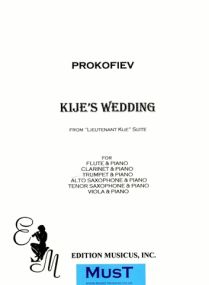 Prokofiev: Kije's Wedding for Trumpet published Edition Musicus