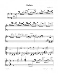 Smetana: Macbeth for Piano published by Barenreiter