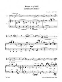 Eccles: Sonata in G Minor for Cello published by Barenreiter