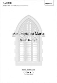 Bednall: Assumpta est Maria SATB published by OUP