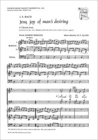 Bach: Jesu, joy of man's desiring SATB/Organ published by CMS