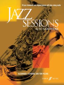 Jazz Sessions - Alto Saxophone published by Faber (Book/Online Audio)