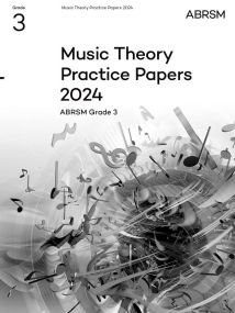 Music Theory Past Papers 2024 - Grade 3 published by ABRSM