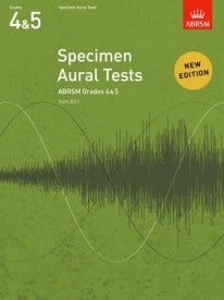 ABRSM Specimen Aural Tests Grade 4 & 5