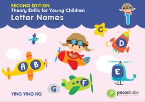 Ng: Poco Theory Drills for Young Children Book 1:  Letter Names