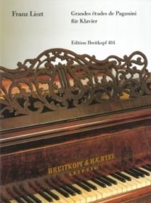 Liszt: Grandes tudes de Paganini for Piano published by Breitkopf