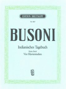 Busoni: Indian Diary K267 for Piano published by Breitkopf