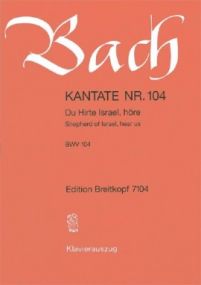 Bach: Cantata No 104 published by Breitkopf & Hartel - Vocal Score