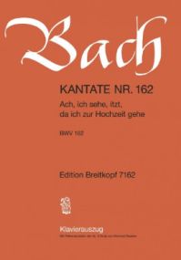 Bach: Cantata No 162 published by Breitkopf & Hartel - Vocal Score