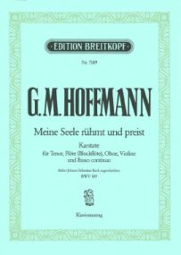 Bach: Cantata No 189 published by Breitkopf & Hartel - Vocal Score