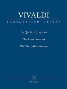 Vivaldi: The Four Seasons (Study Score) published by Barenreiter