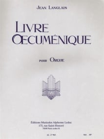 Langlais: Livre Oecumenique for Organ published by Leduc