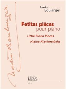 Boulanger: Petites Pieces for Piano published by Leduc