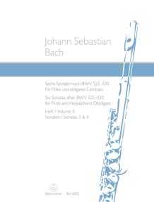 Bach: 6 Sonatas Volume 2 for Flute published by Barenreiter