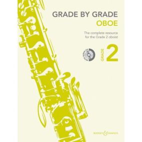 Grade by Grade Oboe - Grade 2 published by Boosey & Hawkes (Book & CD)