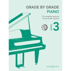 Grade by Grade Piano - Grade 3 published by Boosey & Hawkes (Book & CD)