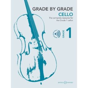 Grade by Grade Cello - Grade 1 published by Boosey & Hawkes (Book/Online Audio)