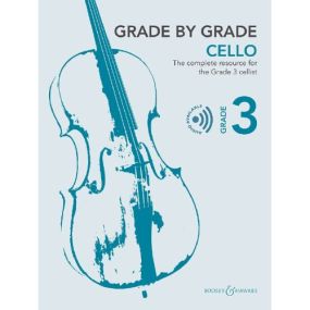 Grade by Grade Cello - Grade 3 published by Boosey & Hawkes (Book/Online Audio)