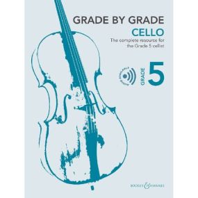 Grade by Grade Cello - Grade 5 published by Boosey & Hawkes (Book/Online Audio)