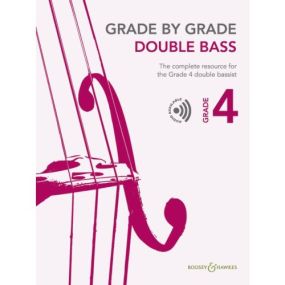 Grade by Grade Double Bass - Grade 4 published by Boosey & Hawkes (Book/Online Audio)