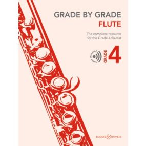 Grade by Grade Flute - Grade 4 published by Boosey & Hawkes (Book/Online Audio)