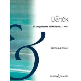 Bartok: 20 Hungarian Folk Songs Volume 1 published by Boosey & Hawkes