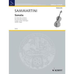 Sammartini: Sonata in G for Cello published by Schott