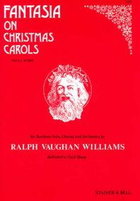 Vaughan-Williams: Fantasia on Christmas Carols published by Stainer and Bell - Vocal Score (Original Cover)