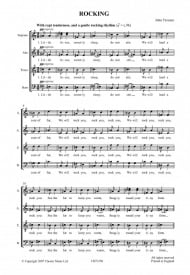 Tavener: Rocking SATB published by Chester